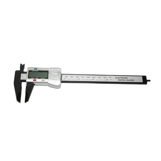 Subler electronic Micul Fermier, 200 mm, afisaj digital, gri