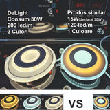 Plafoniera LED Deimos 50W, 3050lm, 300x50mm