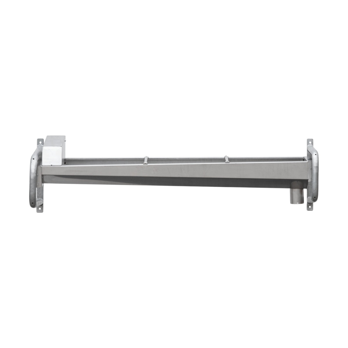 Adapatoare inox 95L cu suport zincat, 220P, pentru vaci, cu drenaj rapid
