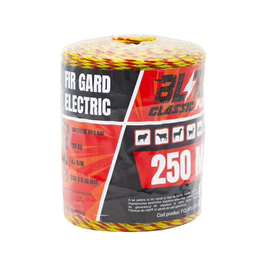 Fir gard electric Blitz Classic Plus 250m, 4.5Ω/m