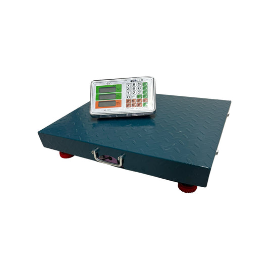 Cantar platforma wireless Brillo 600kg, afisaj LCD iluminat, precizie 100g, acumulator 4000 mAh, platforma 52x62 cm