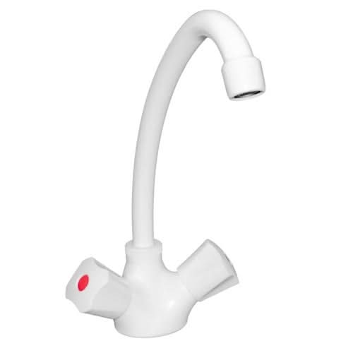 Baterie din Plastic Omega-271 White PLAMIX