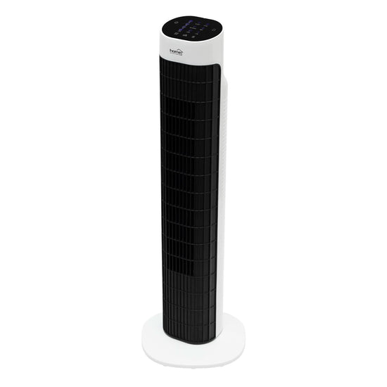 Ventilator tip stalp alb cu telecomanda 79 cm 45W 3 trepte viteza model TWFR100B