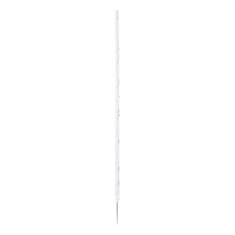 Stalp plastic pentru gard electric temporar, inaltime 156 cm, cu varf metalic