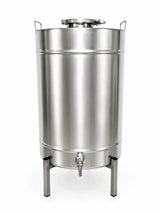 Butoi inox 80L ZEP, AISI 304 Italia, capac clamp  si garnitura, cadou robinet inox 1/2