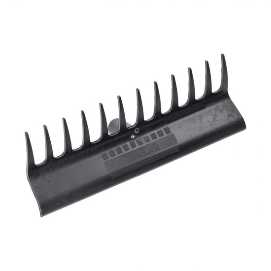 Racleta-grebla dreapta pentru balegar 40 cm plastic ranforsat fara coada
