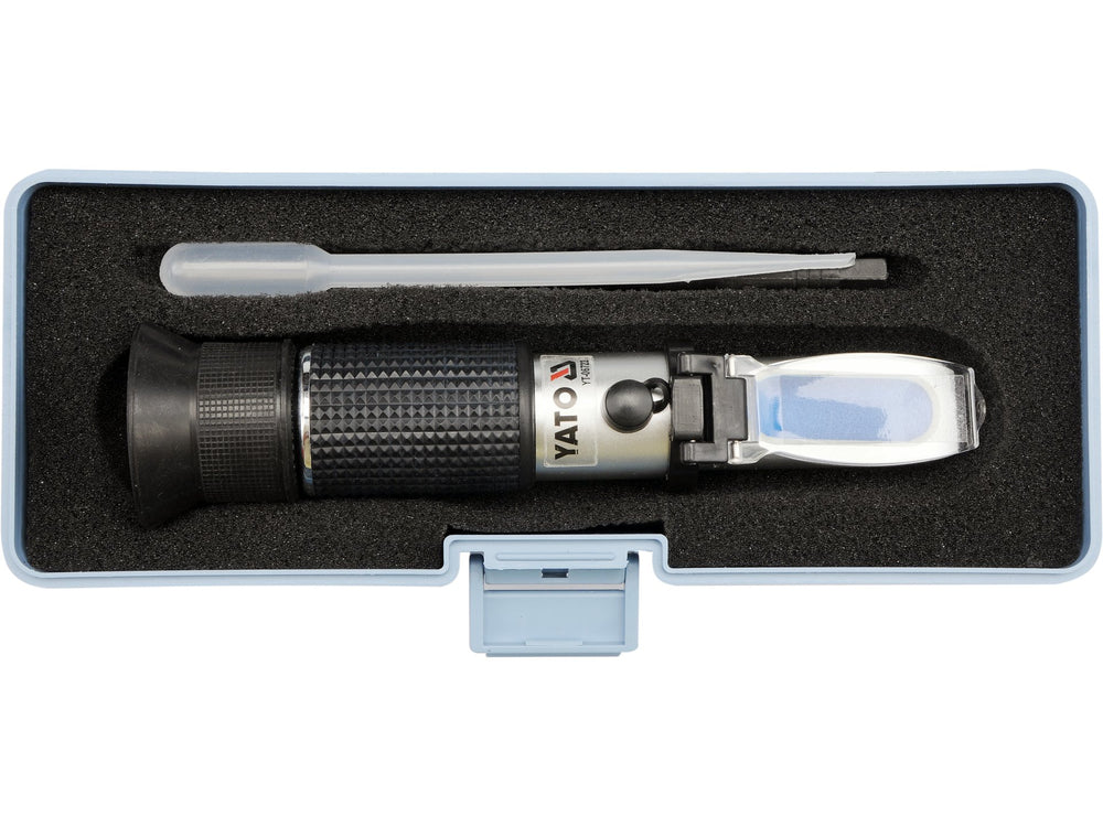 Refractometru auto profesional pentru masurarea lichidelor – antigel, electrolit, lichid parbriz