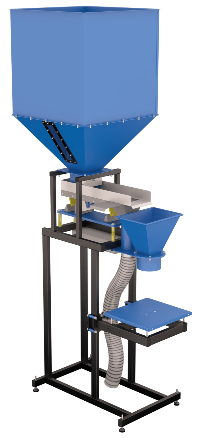 Dozator cu cantar FS-75+ buncar 400 L, 0.15–40 kg, productivitate 1.5 t/h