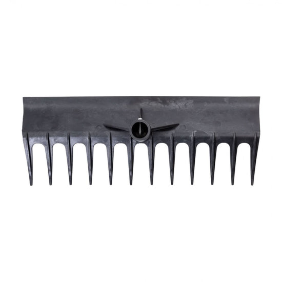 Racleta-grebla dreapta pentru balegar 40 cm plastic ranforsat fara coada
