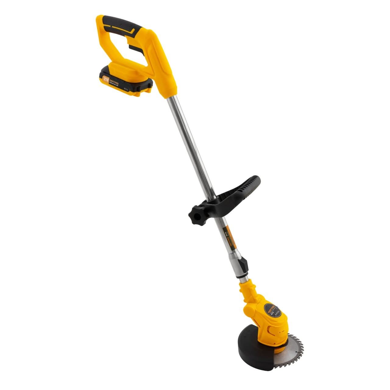 Trimmer pe acumulator ROTOR RBT-150 21V 2Ah 8000rpm latime taiere 150mm