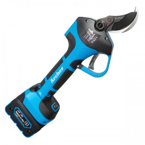 Foarfeca electrica de gradina cu acumulator Archer A2728, 20V, motor brushless, 38 mm, 2 baterii, valiza transport