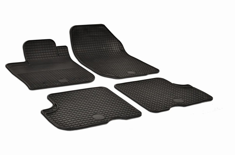 Covorașe Auto Cauciuc Umbrella Gri Carbon pentru Dacia Logan (2004-2012), Sandero/Stepway (2008-2012), Duster (2010-2017) și MCV (2008-2012)