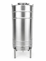 Butoi inox ZEP 105L, AISI 304 Italia, capac clamp si garnitura, cadou robinet inox 1/2