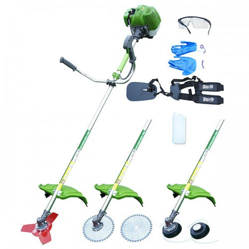Motocoasa Master Kraft MK-4900, 4.9 CP, motor 2 timpi, latime taiere 415 mm, kit accesorii complet