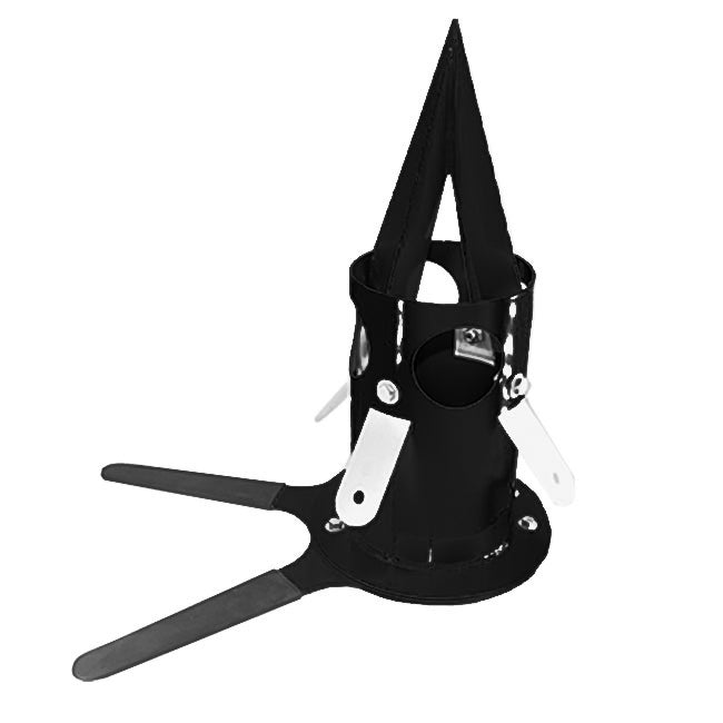 Descarcator saci Big Bag negru – capacitate 200-600 kg/min, golire rapida si sigura
