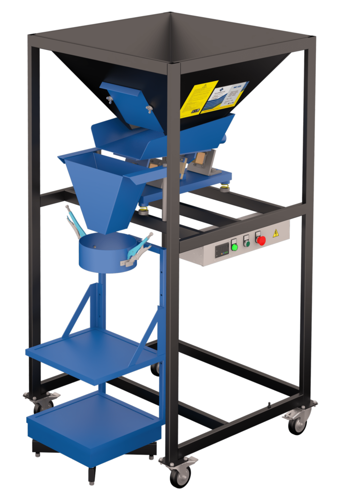 Dozator cu cantar FS-125 buncar 125 L, 0.15–50 kg, productivitate 1.5 t/h