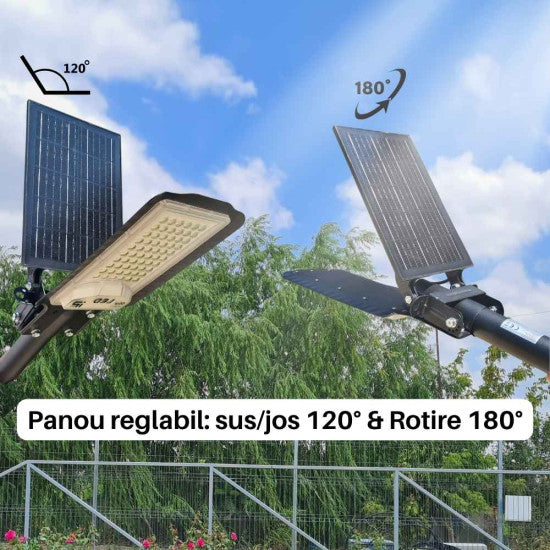 Corp stradal solar 50W, 6500K, 330x165x60 mm