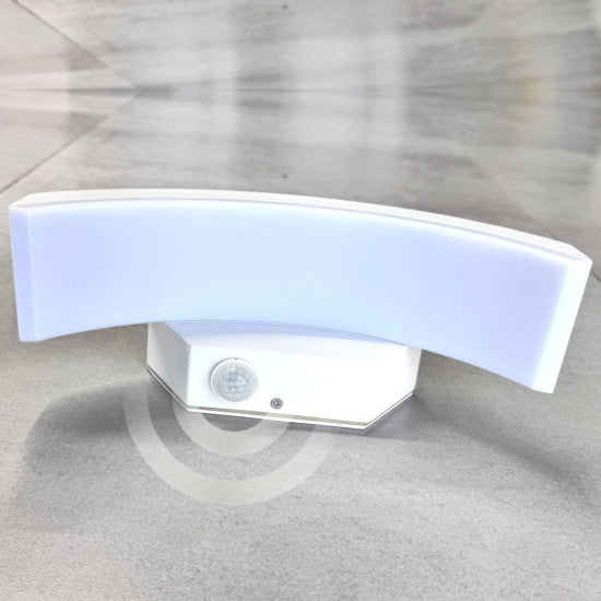 Aplica LED ALBA concava cu senzor, 24W, 2160 lm, 270x65 mm