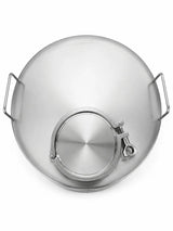 Butoi inox ZEP 105L, AISI 304 Italia, capac clamp si garnitura, cadou robinet inox 1/2