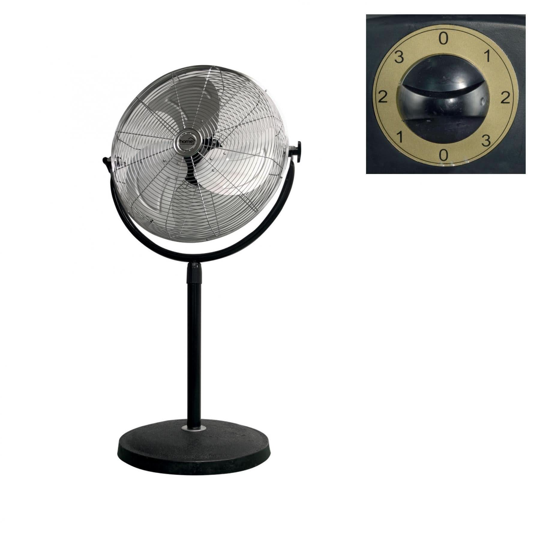 Ventilator cu stativ metalic 45 cm 100W 3 nivele putere model SFI45