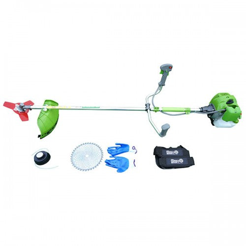 Motocoasa Master Kraft MK-4900, 4.9 CP, motor 2 timpi, latime taiere 415 mm, kit accesorii complet