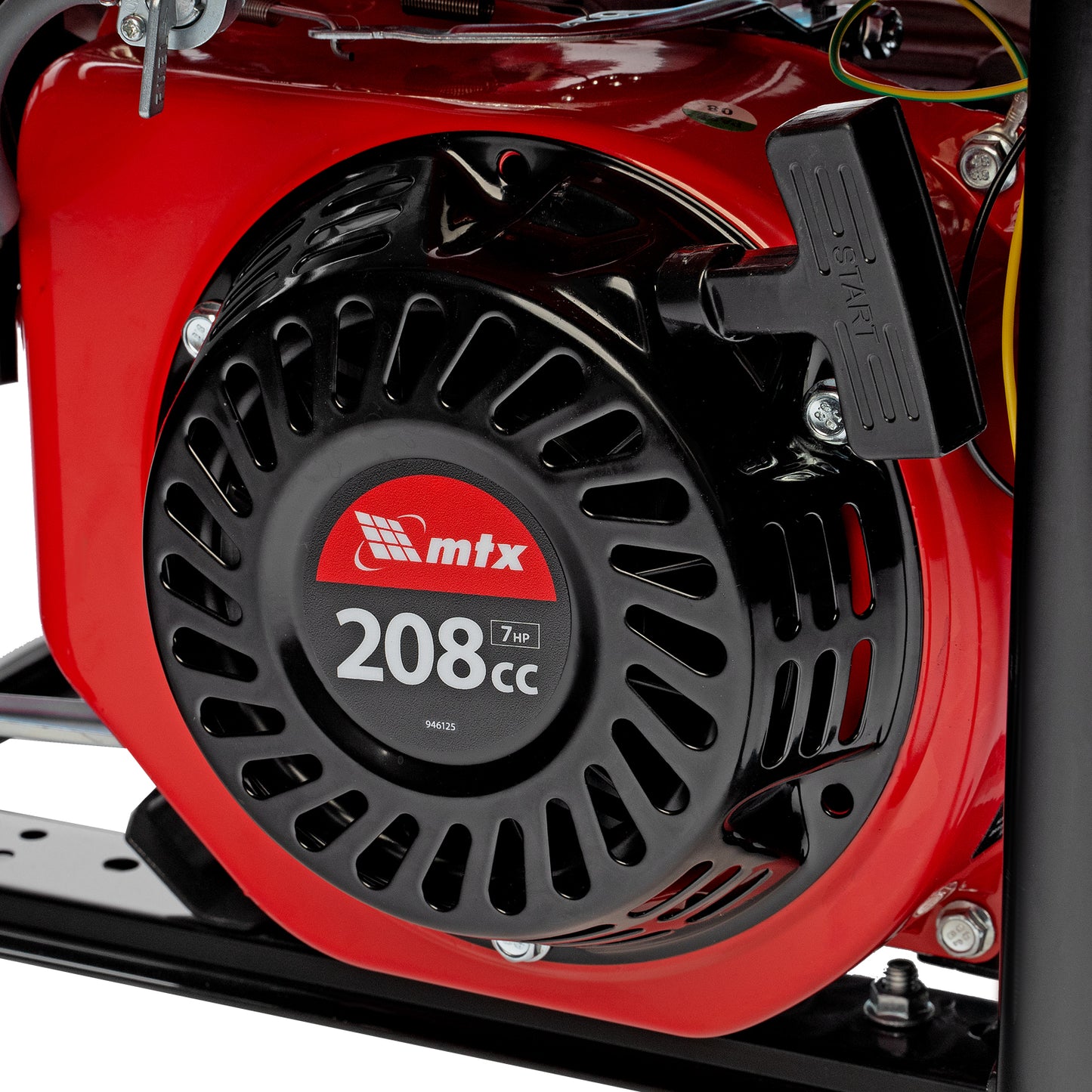 Generator pe benzina MTX RS-4000E, 3.3 kW, 230V, pornire electrica, motor 208 cm³, rezervor 15 L