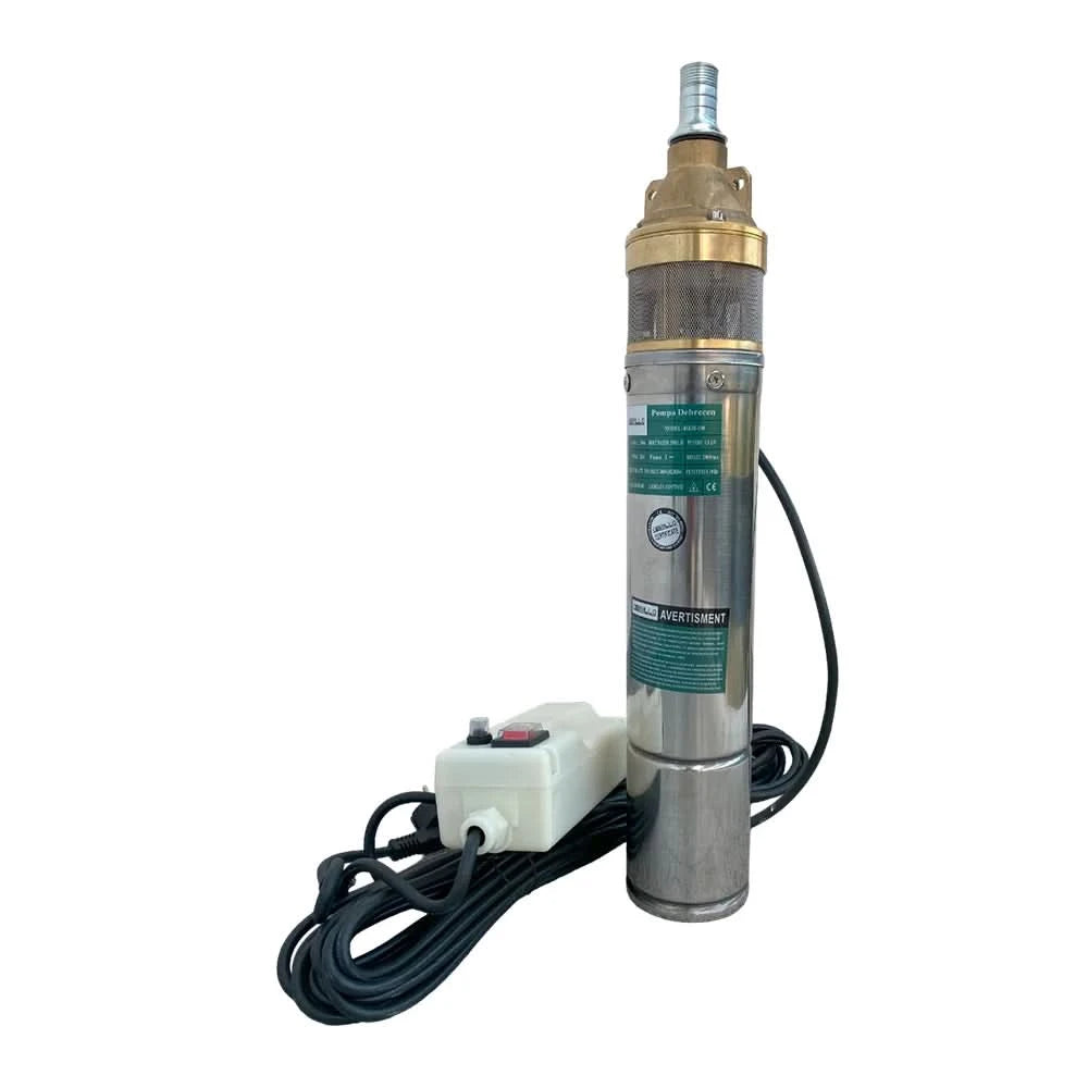 Pompa submersibila Profesionala 1500W 100m 2950l/h Brillo 4SKM-150 cu panou