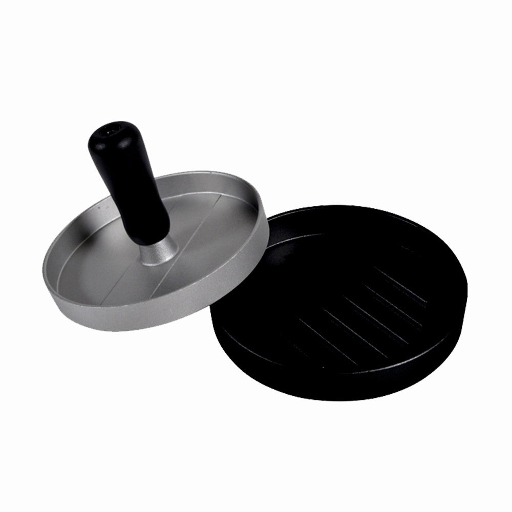 Presa pentru hamburger din aluminiu KLUGMEISTER KY1280HP, baza de plastic cu maner