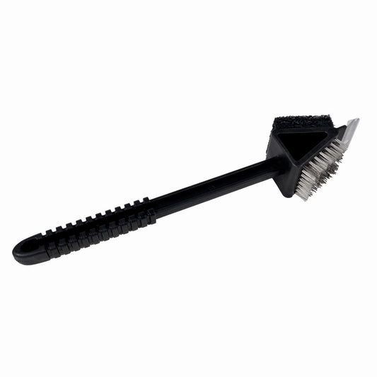 Perie cu racleta pentru curatat gratarul KLUGMEISTER KY1030A, peri metalici + racleta