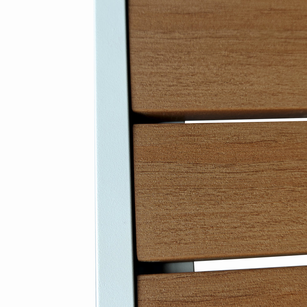 Set mobilier terasa/gradina KLUGMEISTER KJFA003, coltar 5 locuri si masa cu cadru de aluminiu, culoare gri