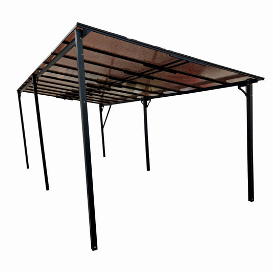Pergola pentru terasa/gradina din otel si aluminiu KLUGMEISTER KJF4134, 300x600x250/190 cm