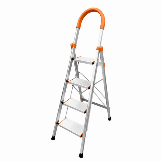 Scara pliabila din aluminiu tip D ZEP TOOLS JL-301-4T, 1.1 metri, 4 trepte, 3.5 kg