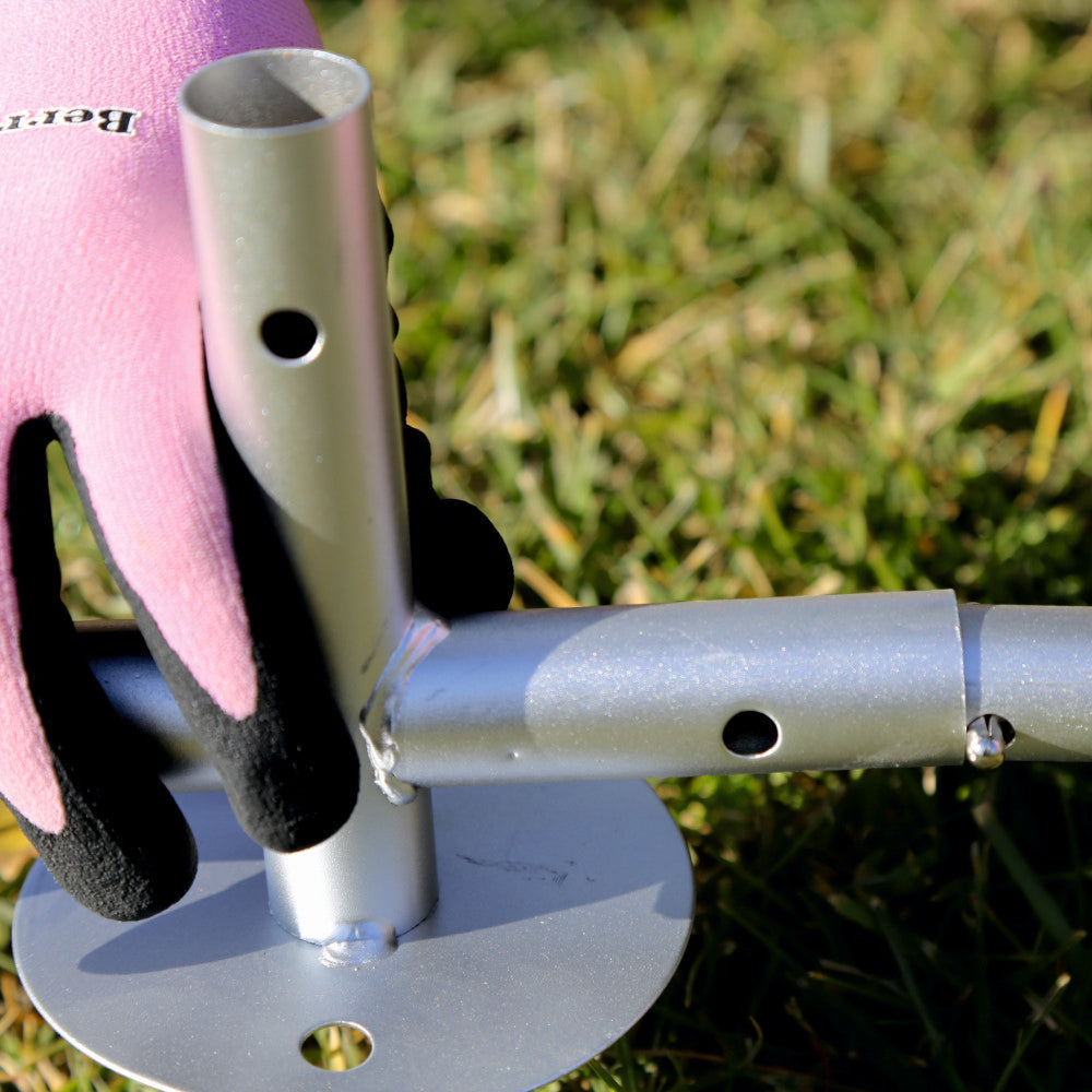 Tarc exterior pasari 6 m², 200x300x195 cm, otel galvanizat, plasa 0.7 mm, acoperis impermeabil