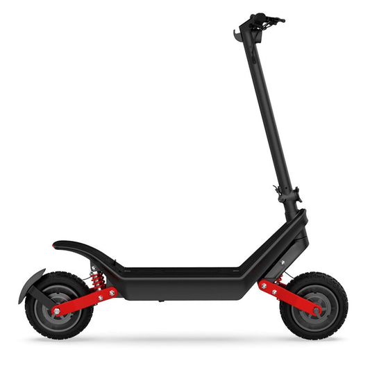 Trotineta electrica KIXIN X10, motor dual 2x500W, baterie 48V 18.2Ah, autonomie 100 km, viteza 40 km/h, roti 11 inch, sarcina 120 kg