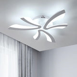 Lustra LED 40W, 6 Brate, Telecomanda IR, 3 Culori, 610 mm