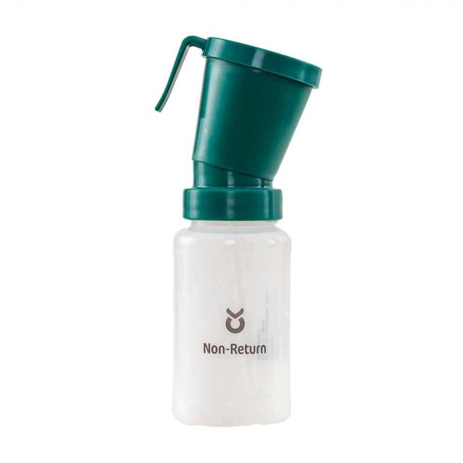 Pahar dezinfectie mameloane non-retur 300 ml cu carlig