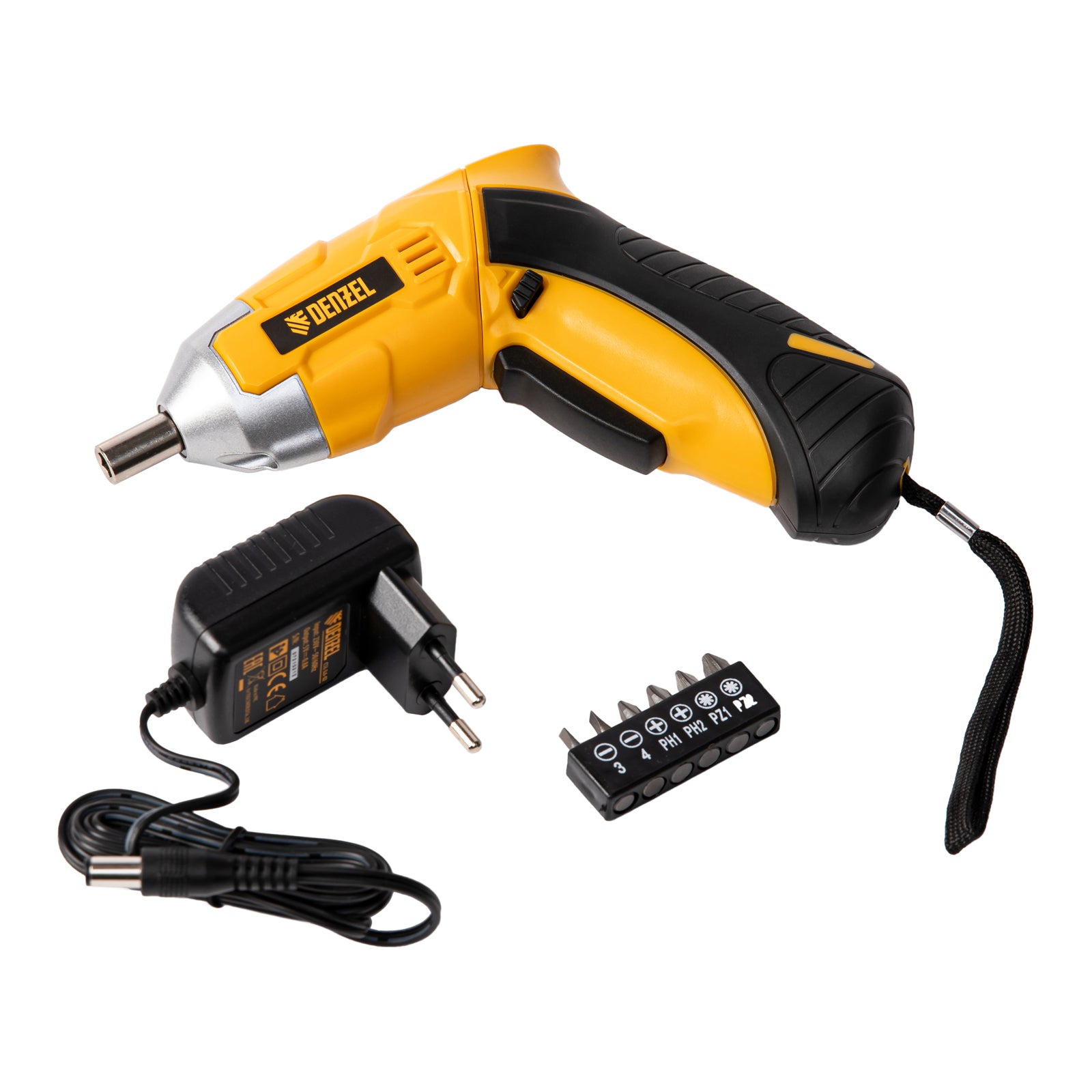 Surubelnita cu acumulator Denzel CSL-3.6-02, Li-Ion 3.6V, 1.3 Ah, mandrina 6.5 mm, compacta, in blister