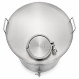 Butoi INOX 150L, AISI 304, capac clamp, robinet INOX