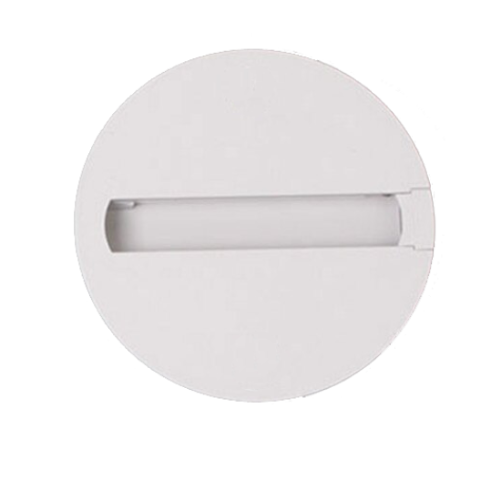 Baza rotunda spot LED T3, alba