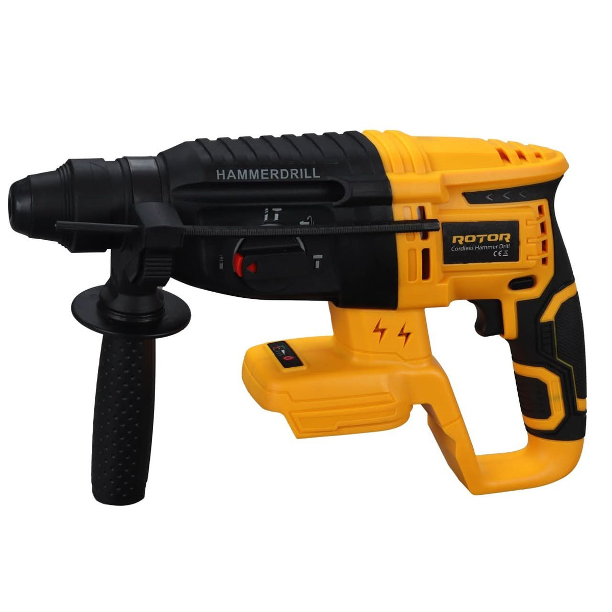 Trusa scule 3 in 1 ROTOR RSET3 – Rotopercutor, Polizor unghiular, Autofiletanta, 21V/3Ah, 2 acumulatori