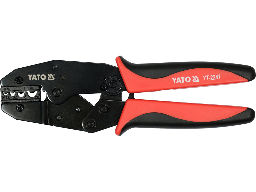 Cleste sertizat Yato YT-2247, 1, 5-10 mm2, mecanism cu clichet - imagine 4