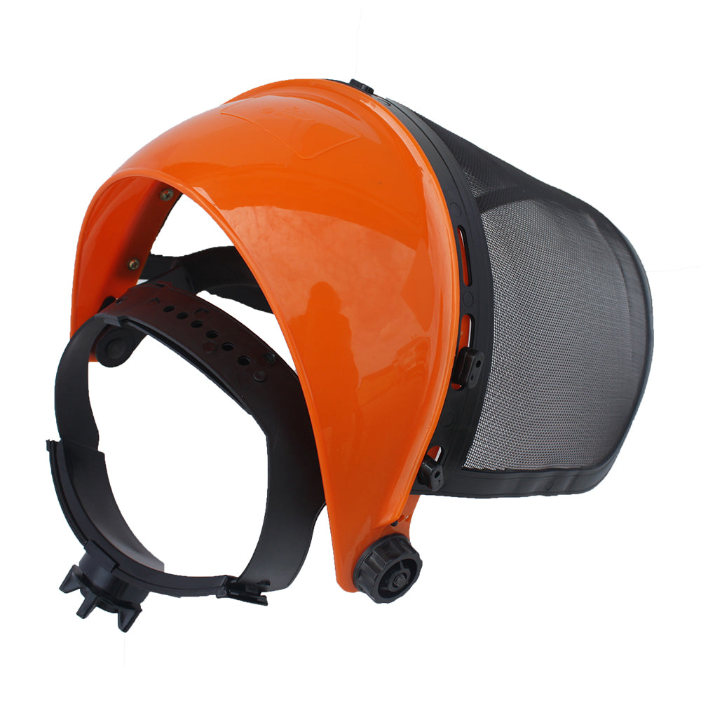 Masca protectie motocoasa cu viziera reglabila – siguranta si confort