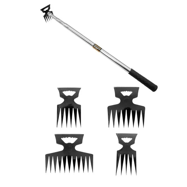 Sapa telescopica PROFESIONAL ROTOR RST-4, 4 capete 11-8-6-5 dinti