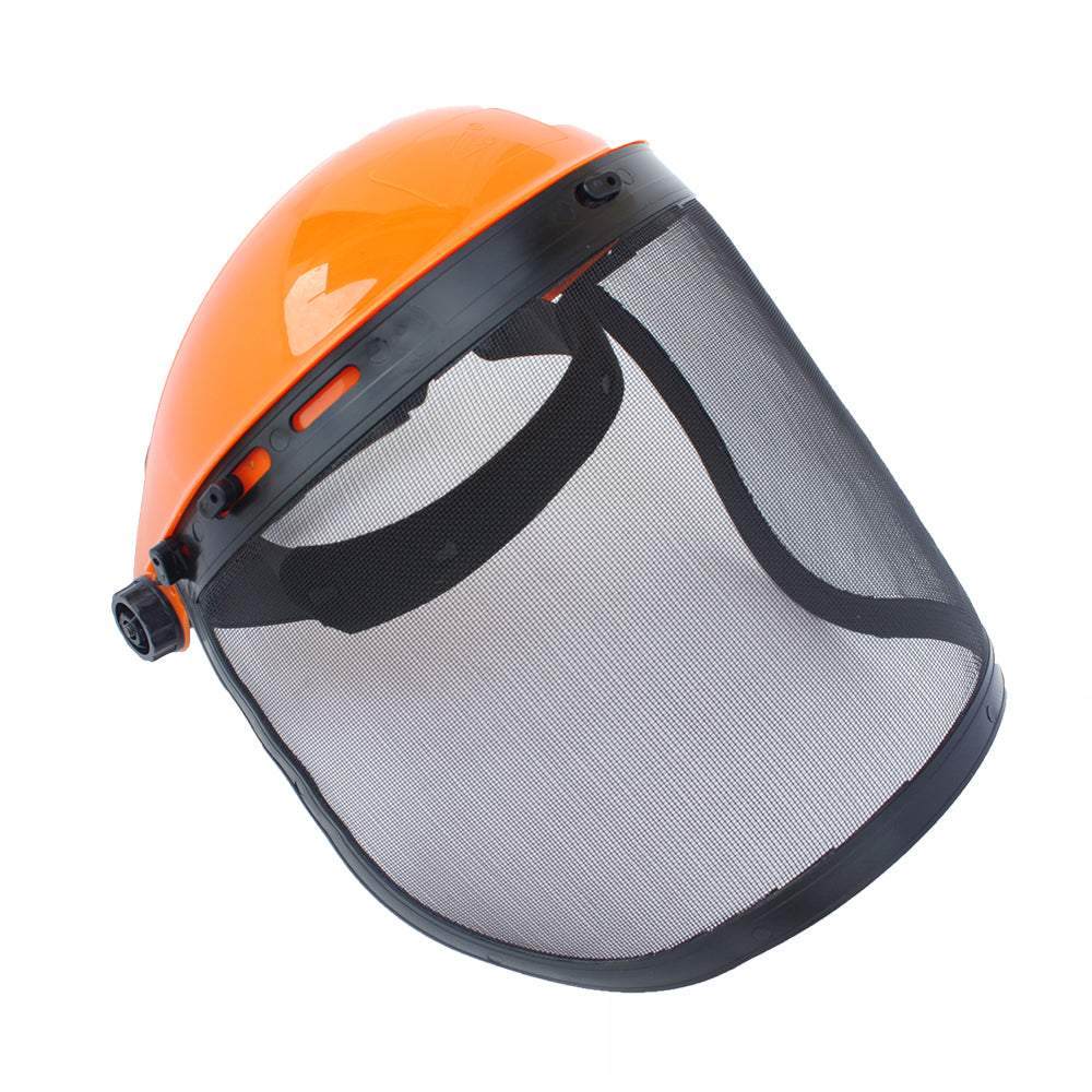 Masca protectie motocoasa cu viziera reglabila – siguranta si confort