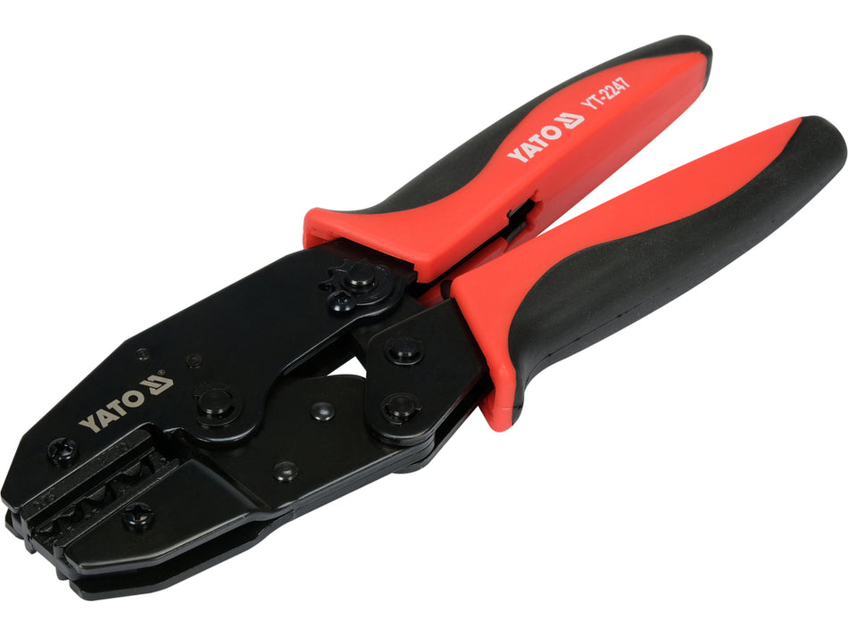 Cleste sertizat conectori 1.5-10mm² YT-2247 – Precizie si rezistenta anti-coroziva