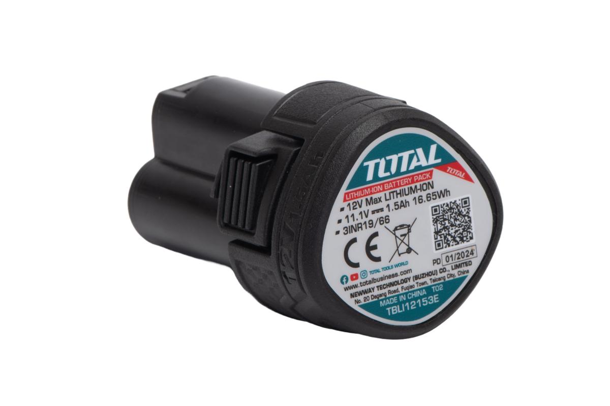 Acumulator TOTAL 12V 1.5Ah Li-Ion, USB-C, compatibil gama S12