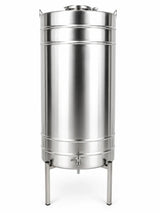 Butoi INOX 150L, AISI 304, capac clamp, robinet INOX