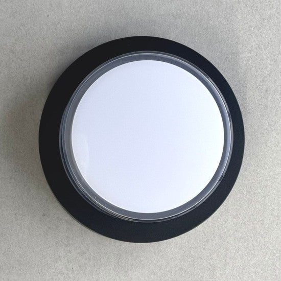 Aplica LED exterior, 12W, 1080 lm, Ø160x100 mm
