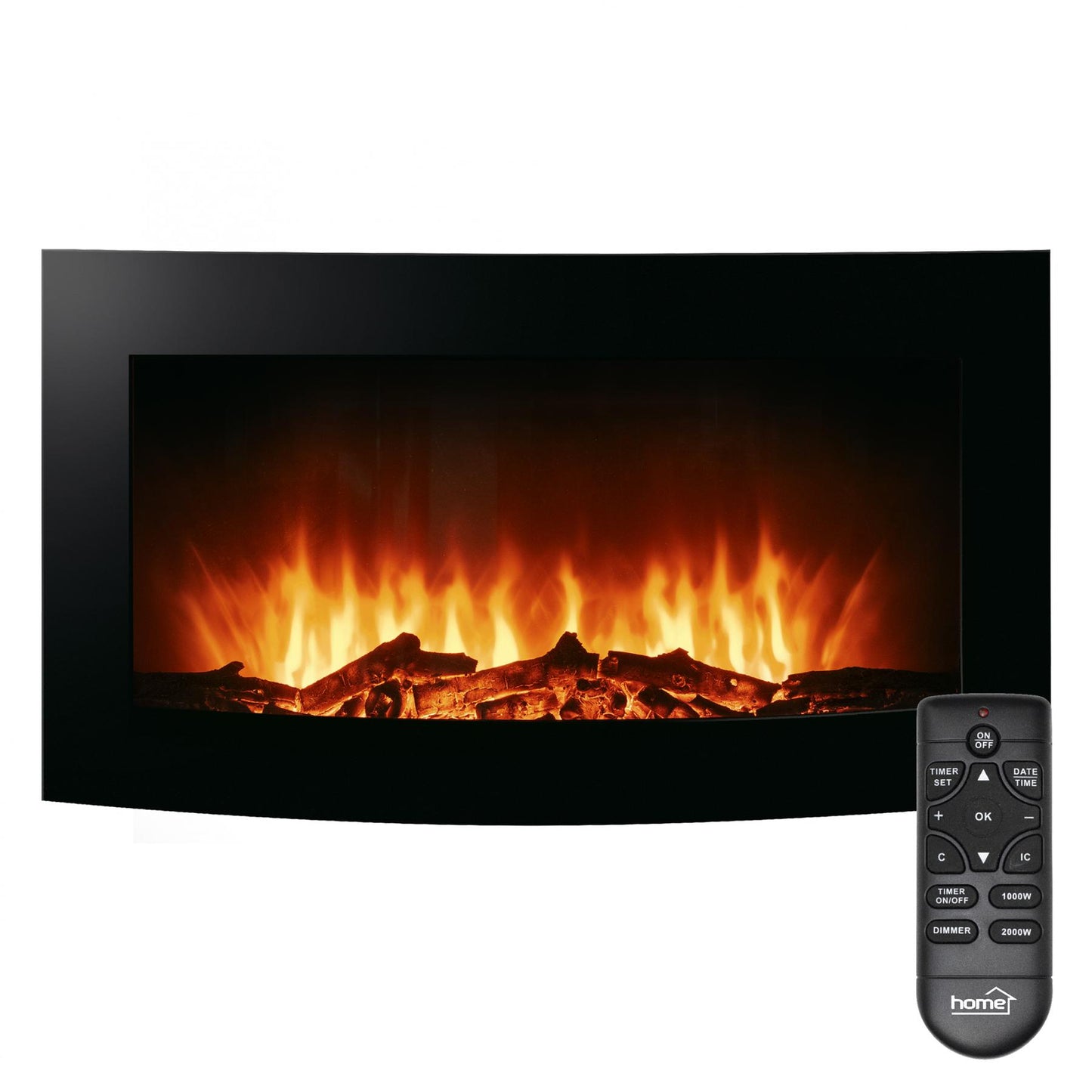 Semineu electric de perete Home Zep FKK 17, 2 trepte de incalzire, 230 V ~/ 50 Hz