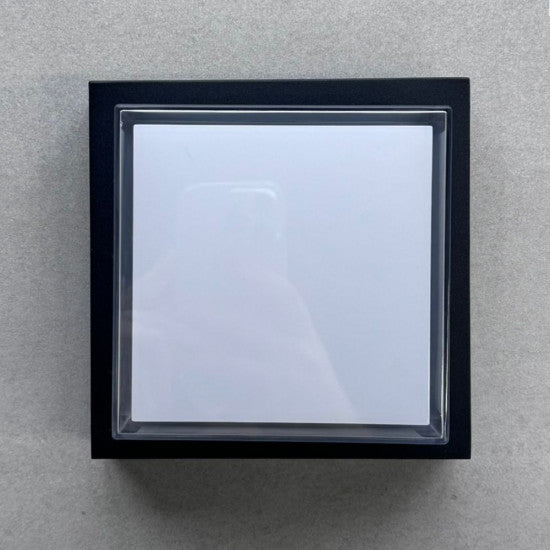 Aplica LED exterior, 12W, 1080 lm, 160x160x100 mm